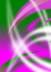 Welle und Linien als Design