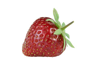 Strawberry, isolated
