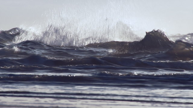 Jumping waves (blue)