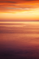 abstract sunset