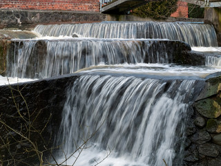 Beautiful Waterfall - falling water