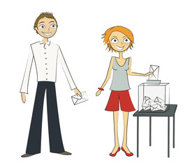 &eacute;lection vote