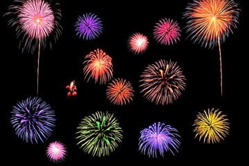 fireworks display