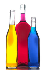 wine bottles