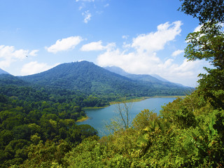 Buyan mountain lake, Bali, Indonesia © tuulijumala