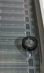 electronic control panel of offset machine