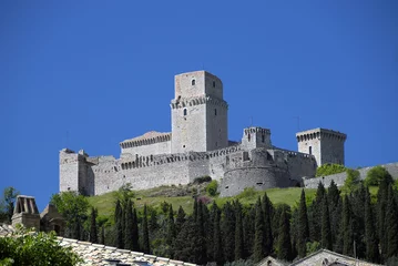 Photo sur Plexiglas Travaux détablissement Assisi rocca maggiore