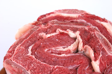 bunch of uncooked meat