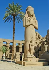  Statue of Ramses II in Karnak temple in Luxor, Egypt © Harmony Video Pro