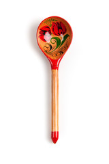 Hand painted wooden spoon
