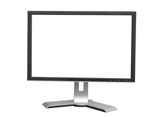 modern display on a white background