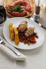 Pucia e fasoeu - Intingolo con fagioli e polenta - Lombardia