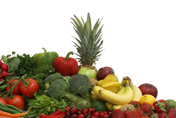 Fruits and Vegetable Arrangement