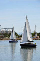 Fototapeta premium Boats