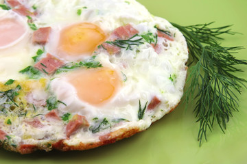 fried eggs