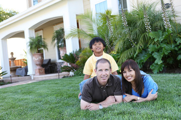 Happy Family at Home