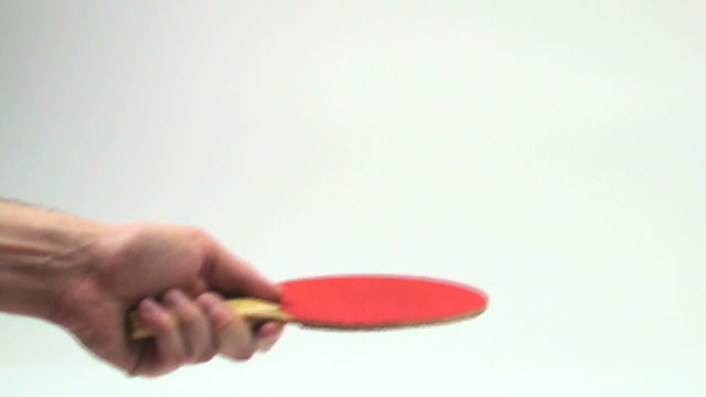 Ping pong ball and paddle slow motion - HD