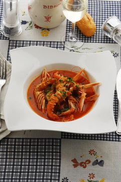 Zuppa di scampi