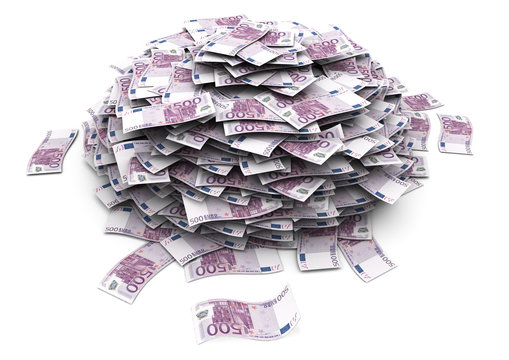 pile of euros
