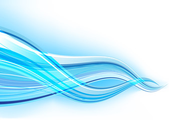 abstract background made of blue splashes