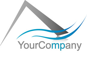 air / fluid / water company logo