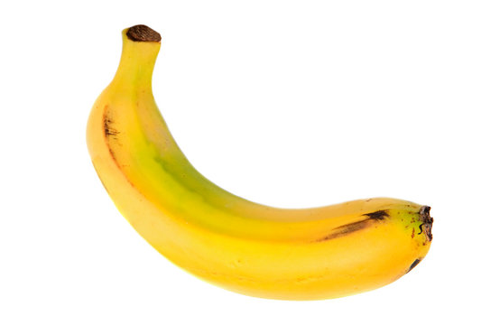 Photo of a yellow banana