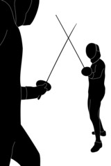 Obraz premium ESCRIME