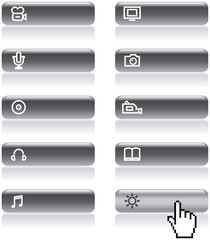 Media - Vector Icons Set