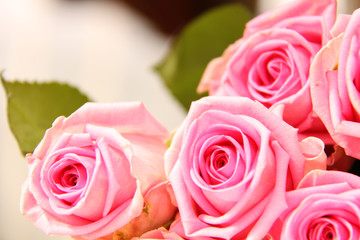 bright roses