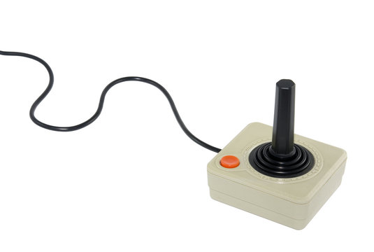 Classic joystick with clipping path