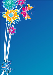 Obraz premium abstract floral image