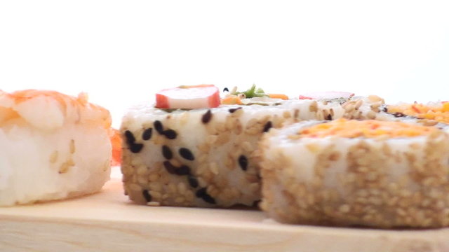 Seamless sushi background - HD