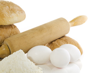 Bread and ingredients