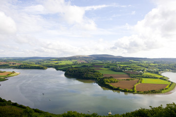 large view of a big river