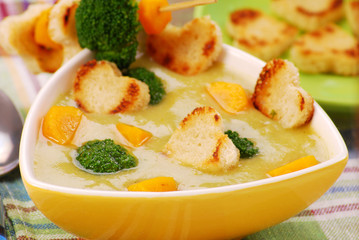broccoli cream soup