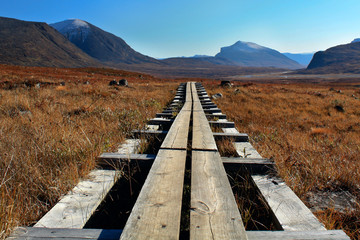 Der Kungsleden in Lappland