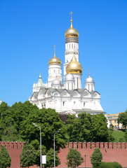 Fototapeta na wymiar Rosyjski Kościół złoty