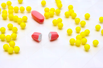 Medicine vitamins pills