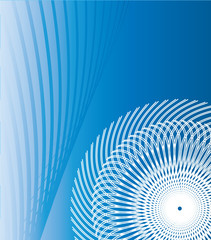 Blue abstract background