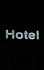 Hotel sign