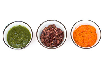 Tricolor Bowls