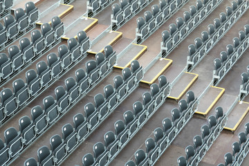 Open theatre seats