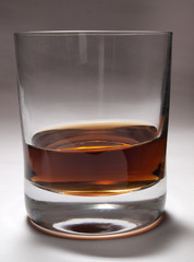 Whiskey in the glass