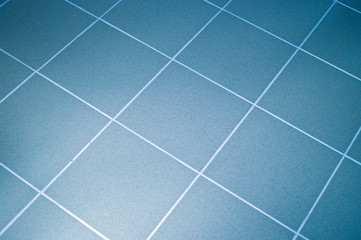Ceramic tile floor
