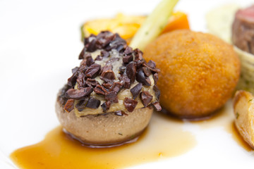 Haute cuisine dish