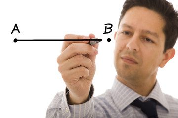 From point A to B