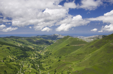 Naklejka premium Valle pasiego