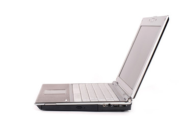 Isolated Laptop