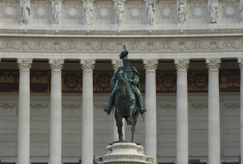 fa&ccedil;ade du capitole &agrave; Rome