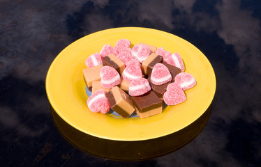Sweets and marmalade